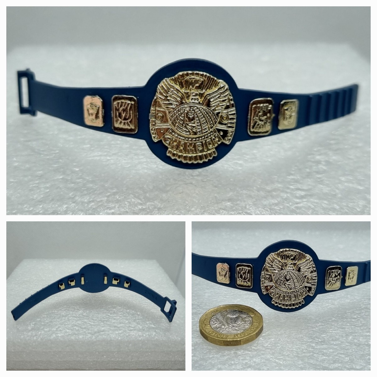 WWE WRESTLING FIGURE BELT WEAPON ACCESSORY CUSTOM BUNDLE HASBRO