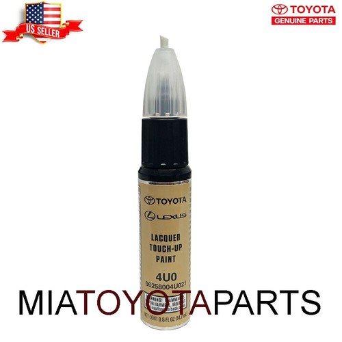 Genuine Toyota Lexus Touch Up Paint Pen Sandstorm 00258004U021 Code 4U0