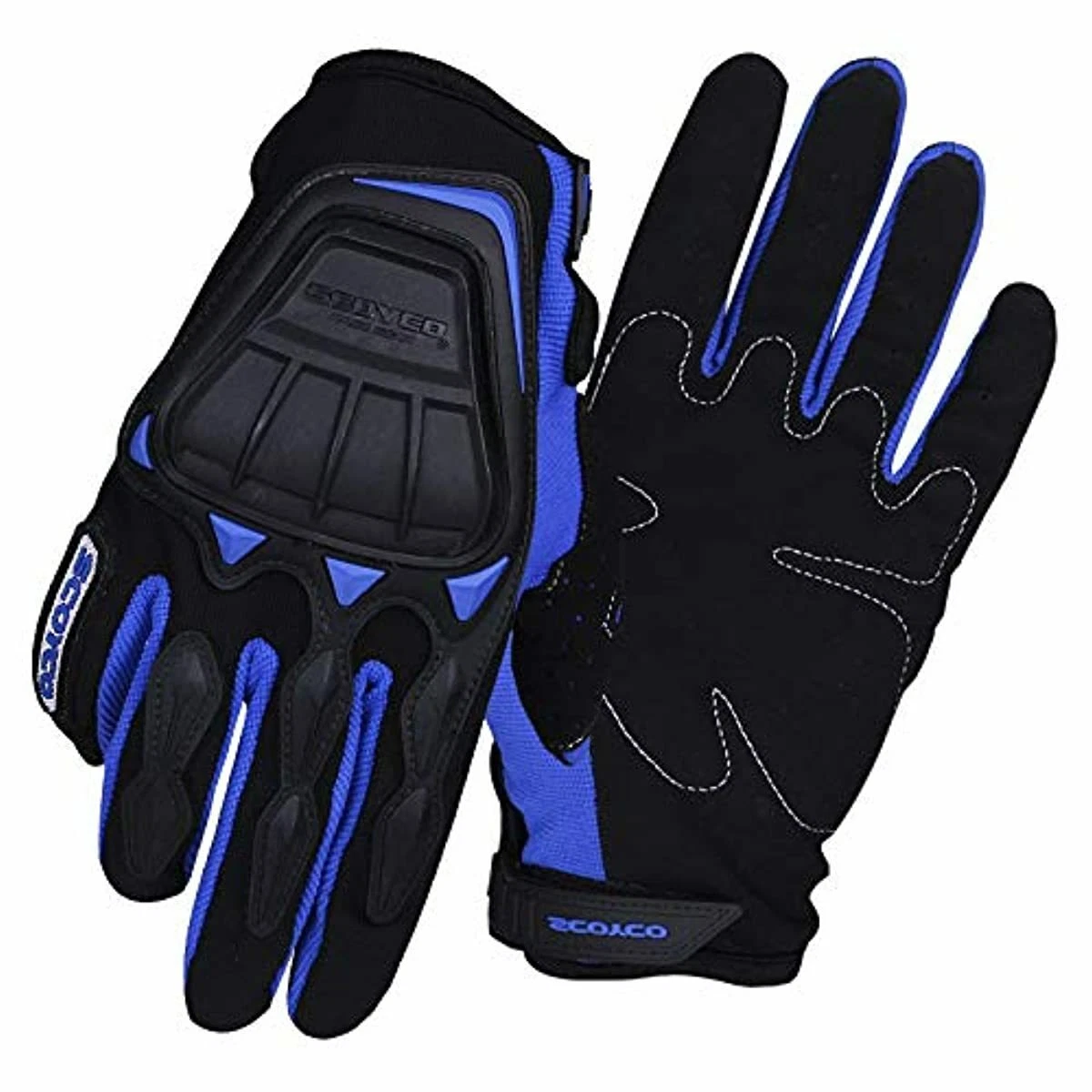 SCOYCO Knuckle Portable Full Finger Motorcycle Gloves Breathable Riding Gloves P