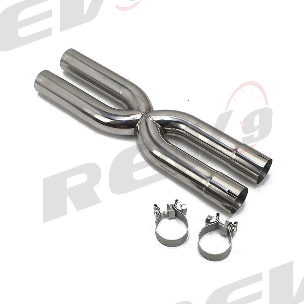 For Ferrari GTC4Lusso V12 16-20 Rev9 Stainless Steel X-Pipe Mid Section Exhaust