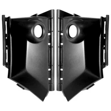 2Pcs Front Bumper Grille Radar Cover for Mercedes-Benz C117 CLA-Class 2017-2019