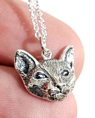 Collier Pour Fille Chat Pendentif, 2 Stitch Collier Strass Cristal