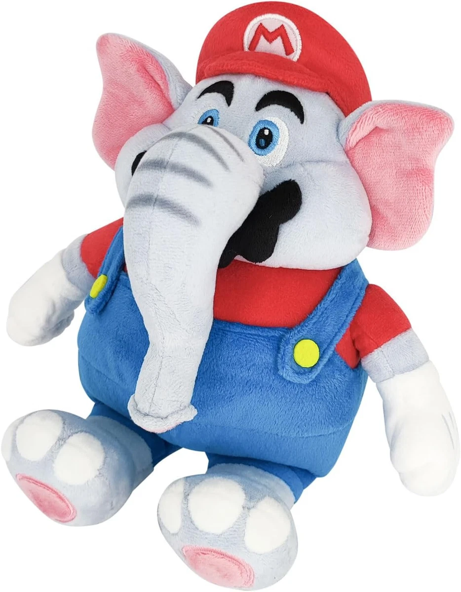 Super Mario Bros. Wonder Plush: SMW01 Elephant Mario Toy LIMITED JAPAN PRE  ORDER