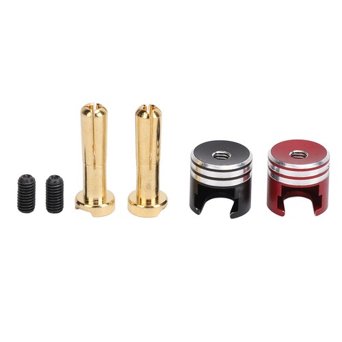 Heatsink Bullet Plug Grip Aluminium Alloy And Copper Banana Plug Connectors W AU - Picture 8 of 12