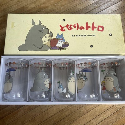 Noritake Ghibli My Neighbor Totoro Glass Set set of 5 and 