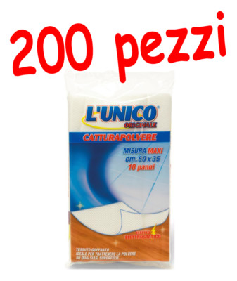 40 Ricariche Magnetiche Per Piumino Antipolvere + Manico | Panni In Microfibra Per Pulizia Elettrostatica