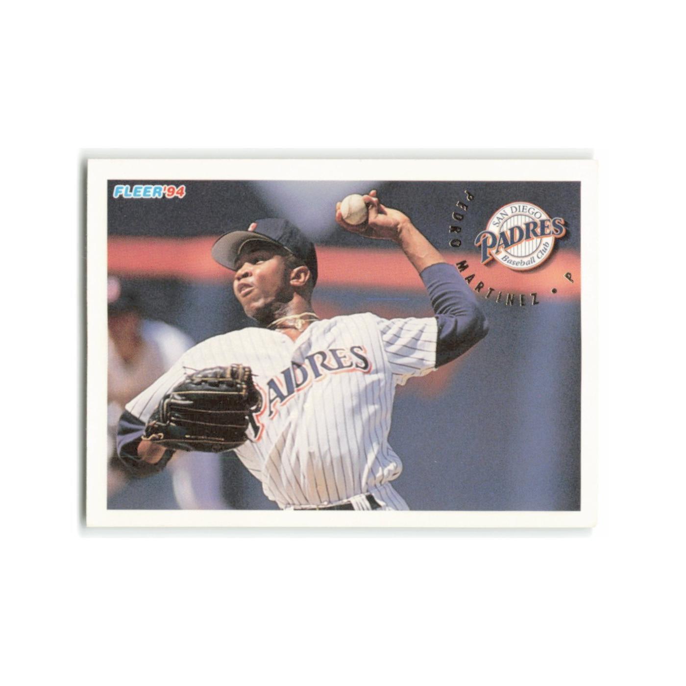 Pedro Martinez 1994 Fleer #669 San Diego Padres Baseball Card NM