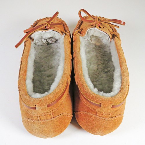 Womens Draper Leather Moccasin Slippers Size UK 3 (EU 36) RRP: £50 - Picture 5 of 15