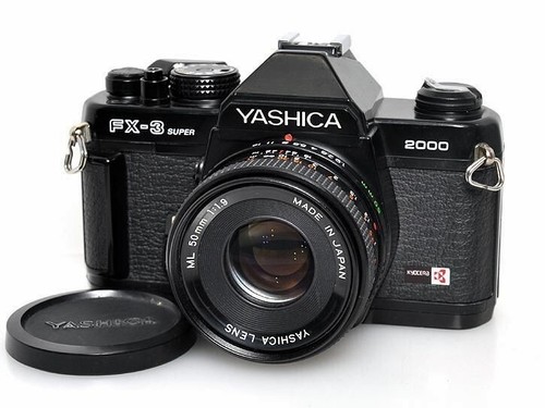 Yashica FX-3 Super 2000 35mm Mf Srl Film Kamera Mit ML 50/1.9 Linse Aus Japan - Bild 1 von 5