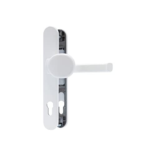 ABUS SRG92N W Maniglia Porta Casa Bianca con Pomello Esterno - Sicurezza