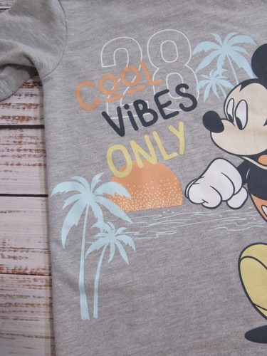 Disney Mickey Mouse 2 Piece Hooded T-Shirt Shorts Matching Set Unisex Youth 7 - Picture 8 of 15