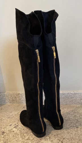 Ivanka Trump Over-The-Knee Boots Black 