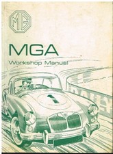 MG MGA 1500 , MGA 1600 & MGA 1600 MK2 (1955-1962) FACTORY WORKSHOP MANUAL