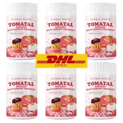 Global White TOMATAL 3 Types Tomato Lycopene Collagen Glutathione Zinc Q10  Drink | eBay