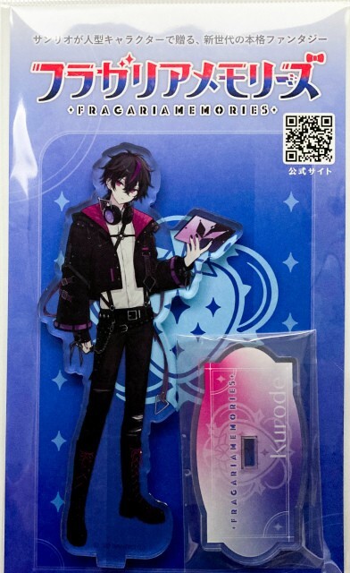 FRAGARIA MEMORIES KURODE (KUROMI) Acrylic Stand BLUE BOUQUET