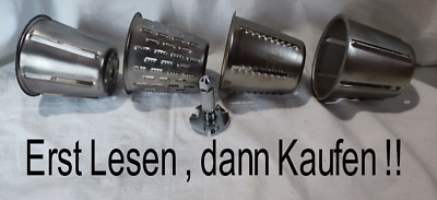 KitchenAid Rotor Slicer Shredder Trommelreibe Reibe Gemüse Einsätze Ersatz