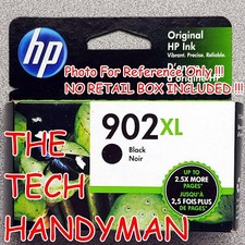 HP GENUINE 902XL BLACK INK NO RETAIL BOX for the OFFICEJET PRO 6965 6966 6968