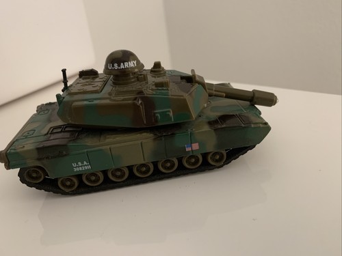 ESERCITO CARRO ARMATO JUNYE TOYS ATTRITO US MILITARE PRESSOFUSO GOMMA PLASTICA 2010 spedizione gratuita - Foto 7 di 12