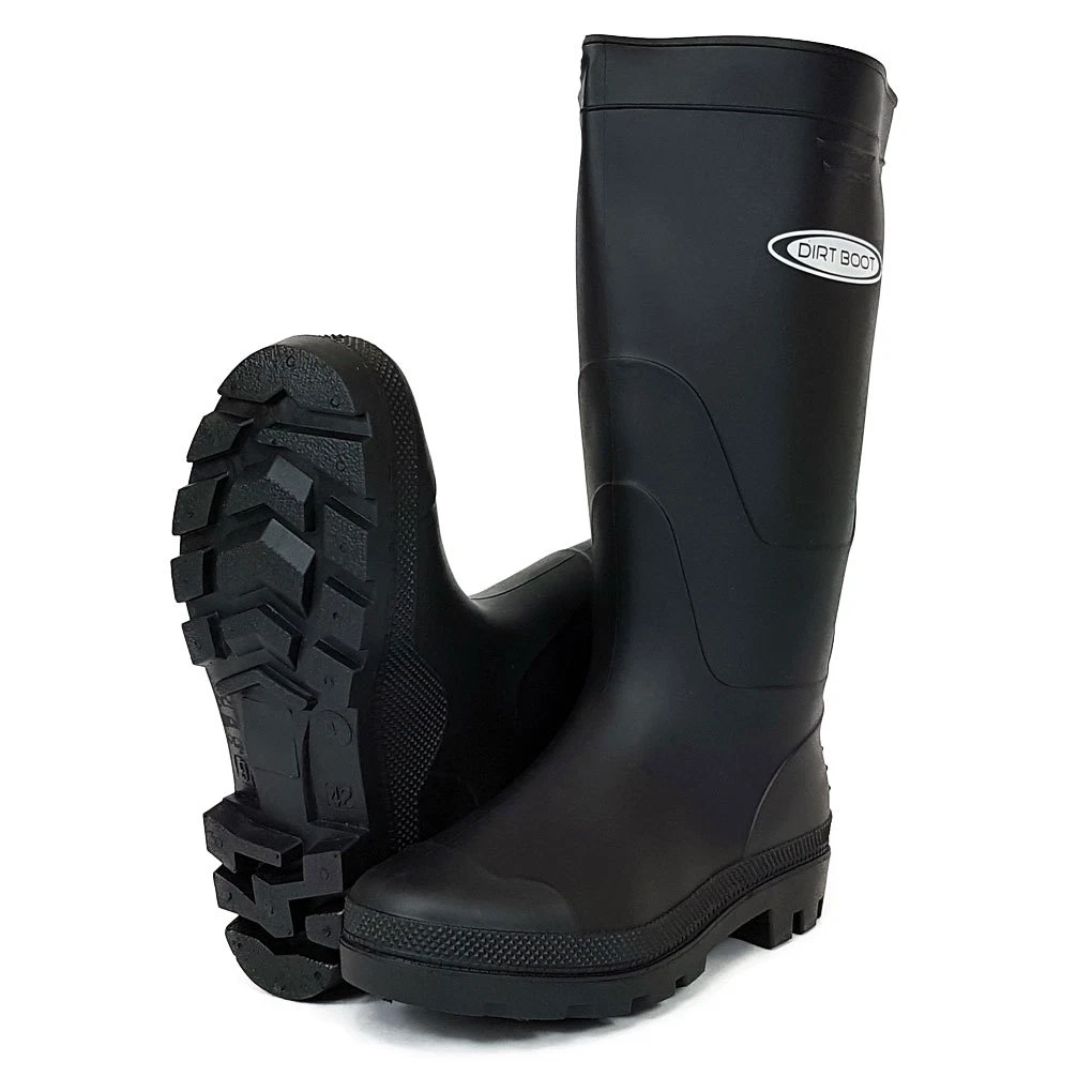 Wellies with top zips men's