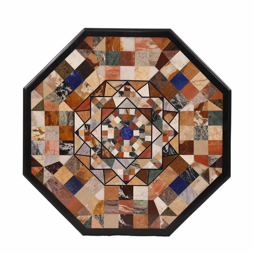 48" marble dining patio Table Top semi precious stones inlay home decor