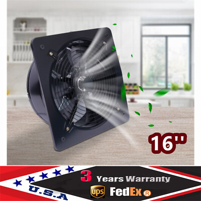 Explosion Proof Fan 16'' Utility Blower Fan 4700CFM Industrial Axial Flow Fan