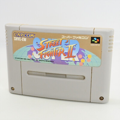 Super Famicom SUPER STREET FIGHTER II 2 Cartridge Only Nintendo 