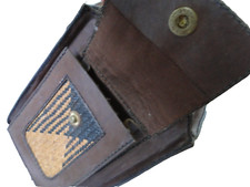 Sac Cuir Rigide Pour Appareil Photo 24x36 Argentique – Années 50/60, Fabriqué En France