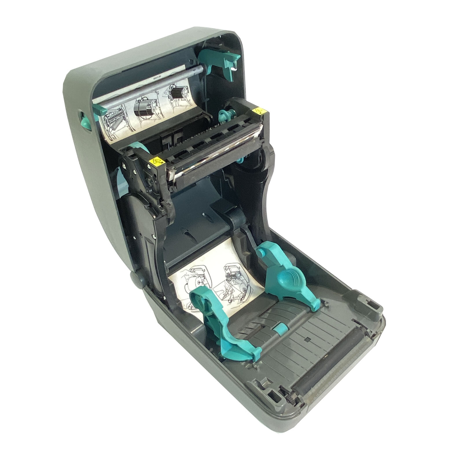 Zebra GK420T Thermal Transfer Barcode Printer USB LAN GK42100210000 w