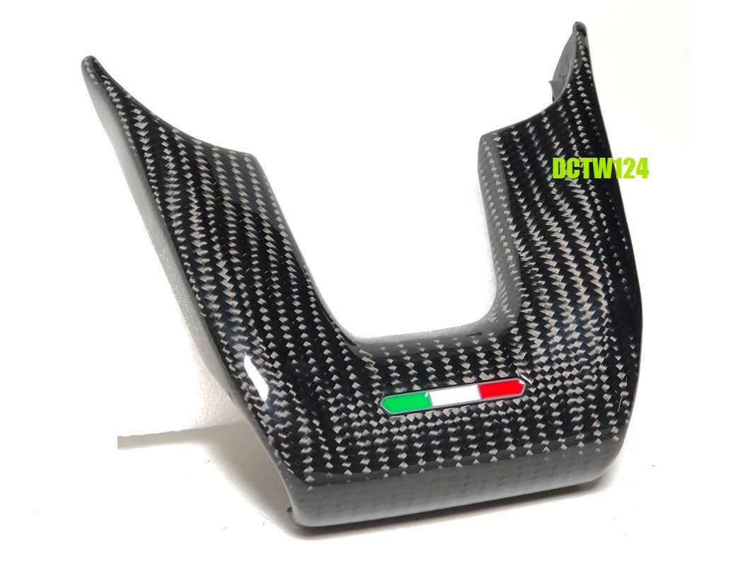 Real Carbon steering wheel bottom U trim Lamborghini URUS 18~ replacement NEW