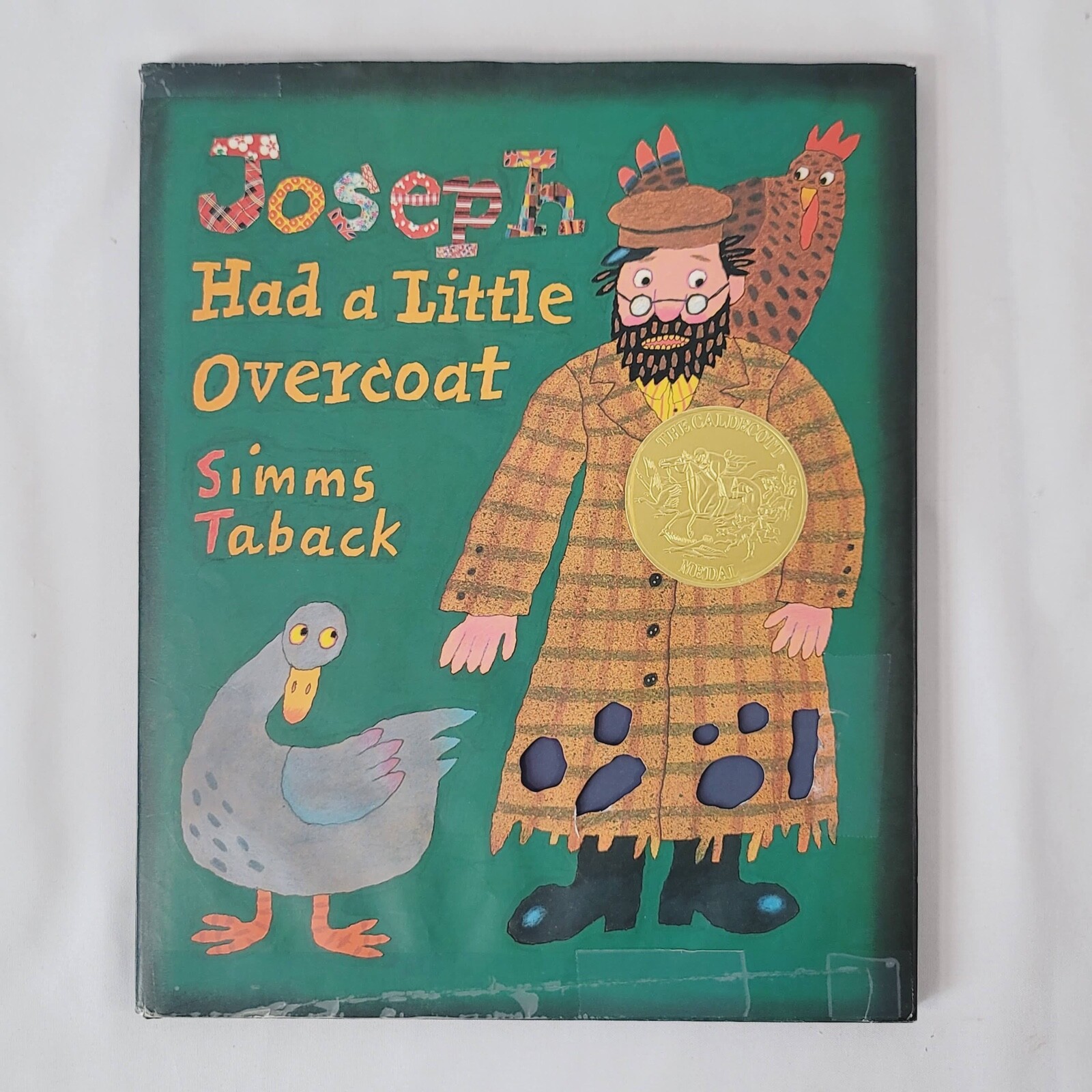 Joseph Had a Little Overcoat Hardcover Children's Book by Simms Taback 1999 GOOD