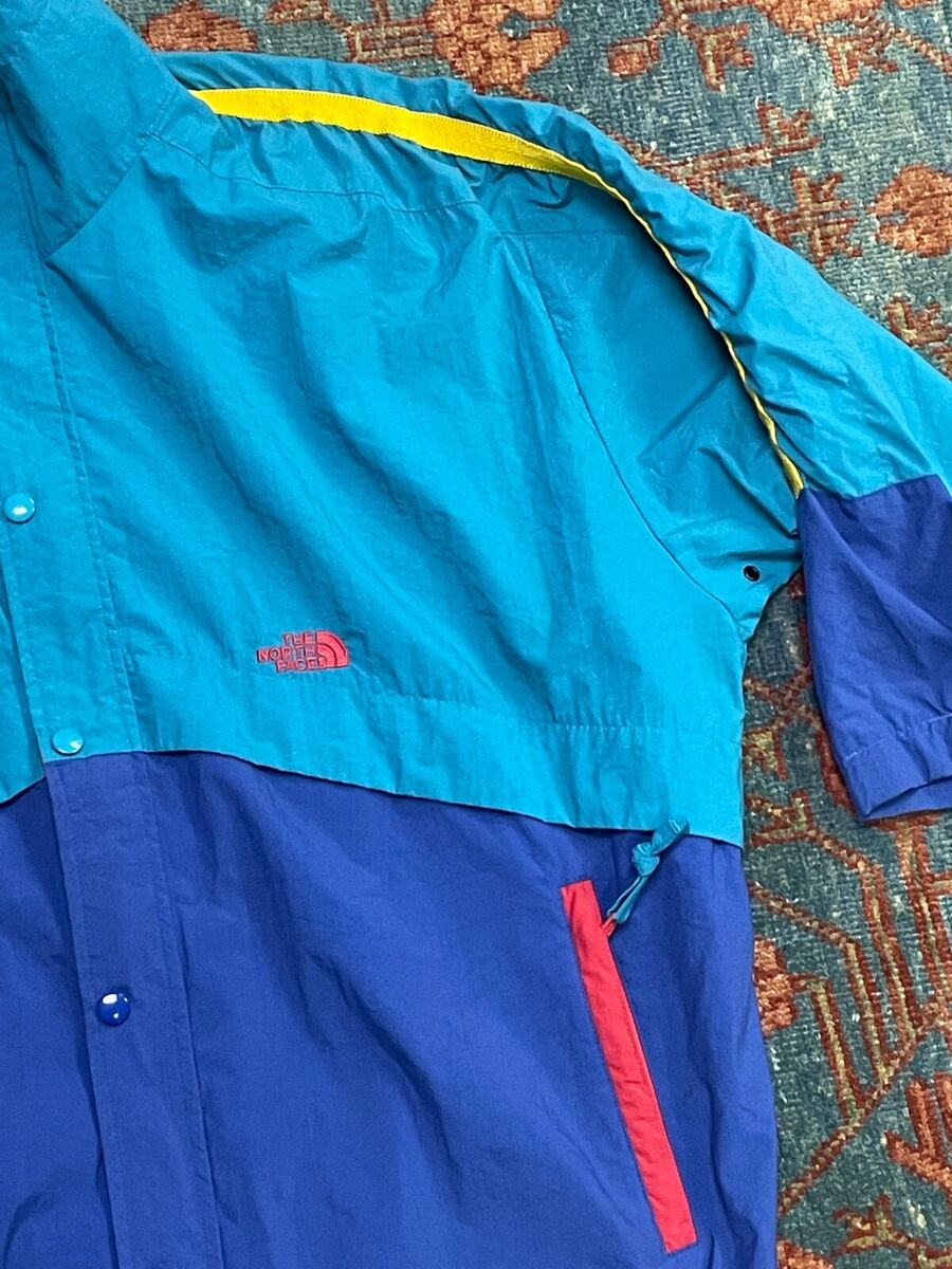 Vintage 80s THE NORTH FACE Color Block Light Weight Jacket Vintage 80s THE NORTH FACE Color Block Light Weight Jacket