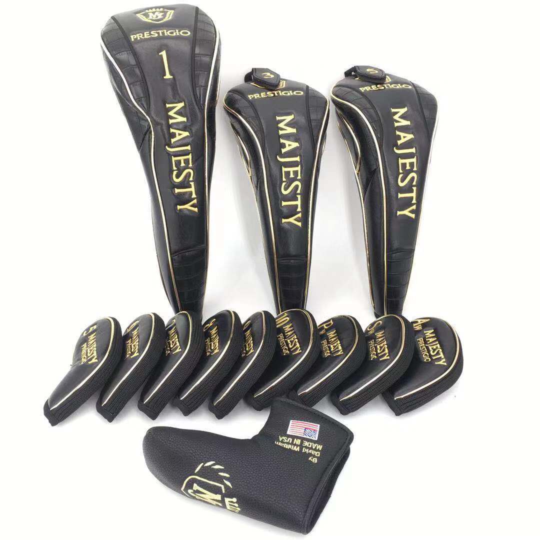 Golf Driver Fairway Wood Hybrid Iron Putter Head Cover