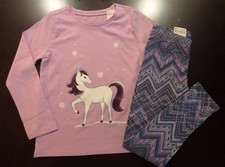 NWT Gymboree Girl Mix'N'Match Pink Unicorn Top  Leggings Outfit 4 5 6 7 8 10 12