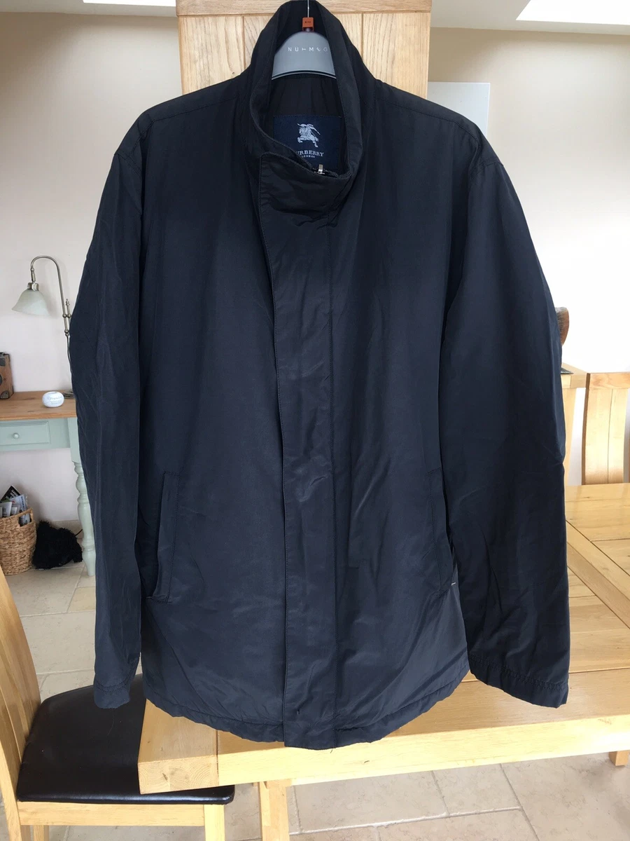 Burberry London Mens Black Coat Size 56 eBay