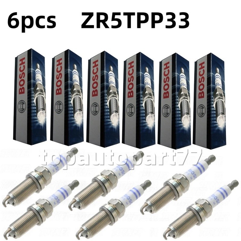6pcs ZR5TPP33 Spark Plugs High Performance For BMW E82 E88 F32 F10 Bosch