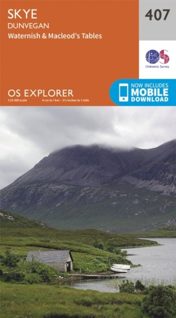 Skye - Dunvegan by Ordnance Survey (Sheet map, folded)