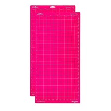 Self Healing Double Sided Adhesive Cutting Mat Pink 12x24 Inches 2 Pack