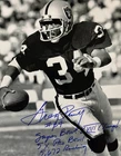 Greg Pruitt Signed 8x10 Photo! OAKLAND Raiders Legend! NFL! W/inscriptions W/COA