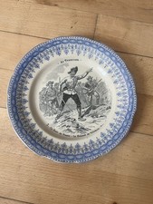 Boer War China Plate Au Transvaal South Africa Victorian Era