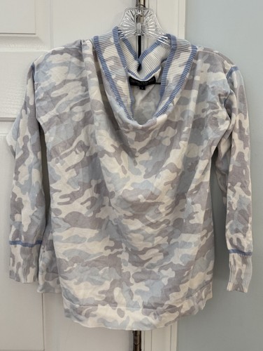 Central Park West Sweater Women Blue/White Size Small