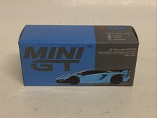 Mini GT #494 LB Silhouette Works Lamborghini Aventador GT EVO Baby Blue