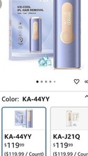 IPL Hair Remover Laser Epilator Devices ICE Cooling 3 IN 1 Permanent Painless