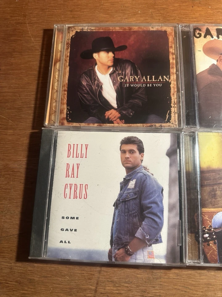 Lot Of 4 Country CDs 2 Gary Allan & 2 Billy Ray Cyrus Foto 3 de 4