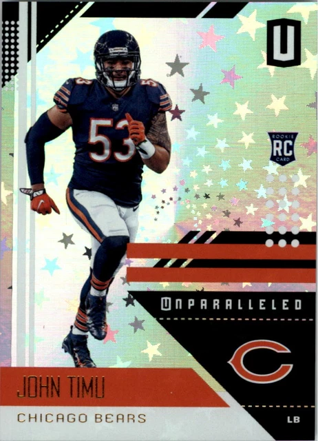 2018 Panini Unparalleled Astral #37 John Timu /200 - FB