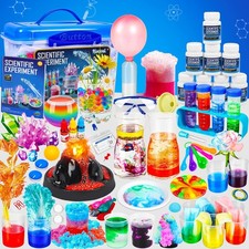 Science Kit for Kids,120 Science Lab Experiments,Scientist Role Play STEM E...