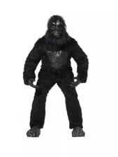 Spirit Halloween Deluxe Gorilla Ape Suit Costume Halloween  Adult One Size