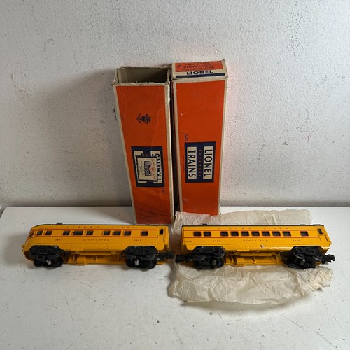 2x Oldtimer Lionel 2482, 2483 Personenwagen Spur O | Zustand: Used