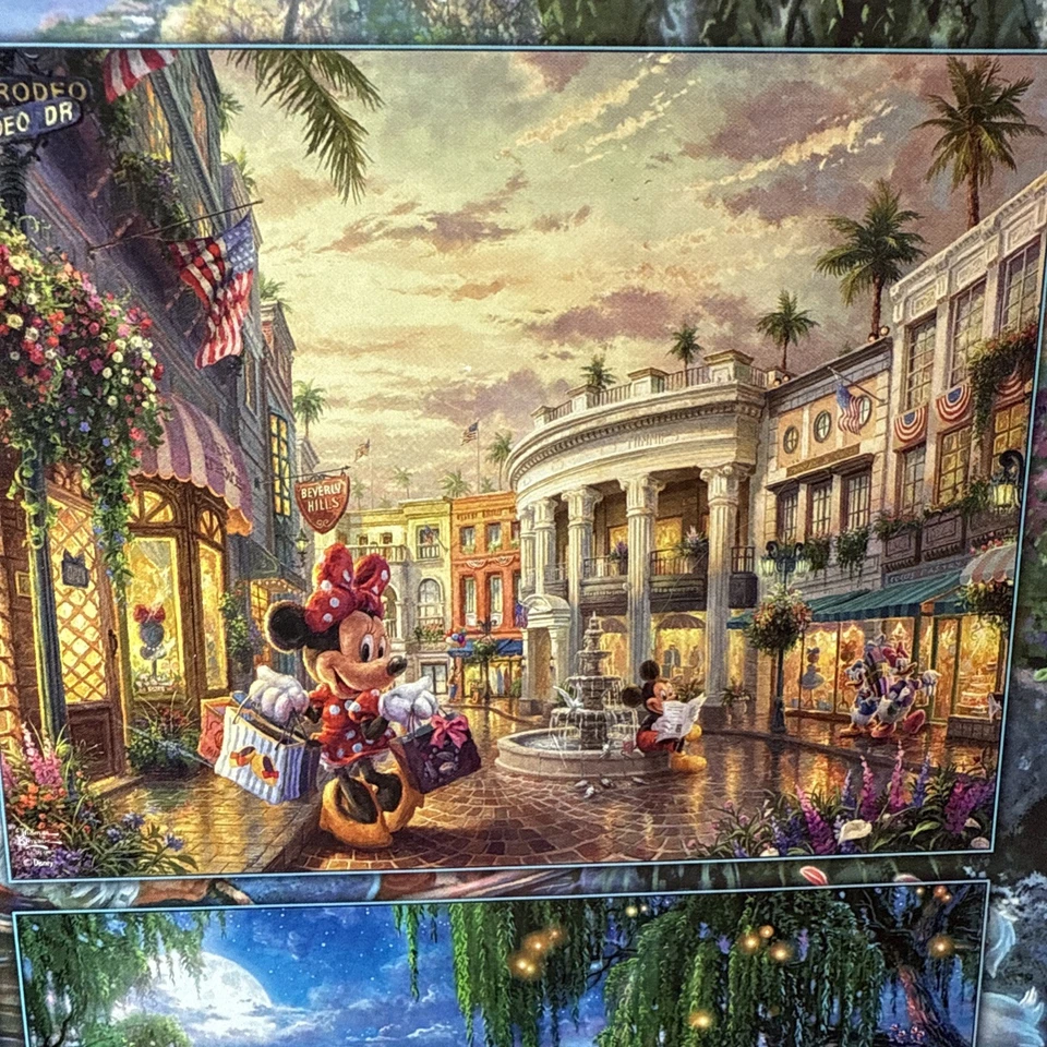 迪士尼 - Thomas Kinkade - 4 X 500 件多包拼图密封 — 第 4/4 张图片