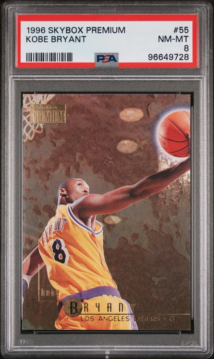 Kobe Bryant Basketball Grade 8 Rookie Sports Trading Cards