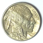 1917 5c Buffalo Nickel Rare Five Cents US Coin Philadelphia